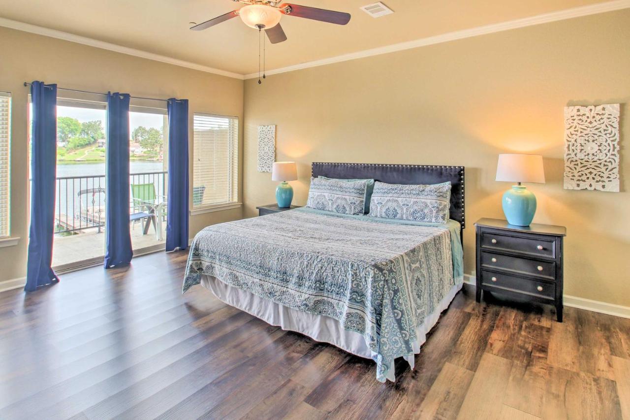 Lakefront Hot Springs Condo With Balcony And Boat Slip Exterior photo